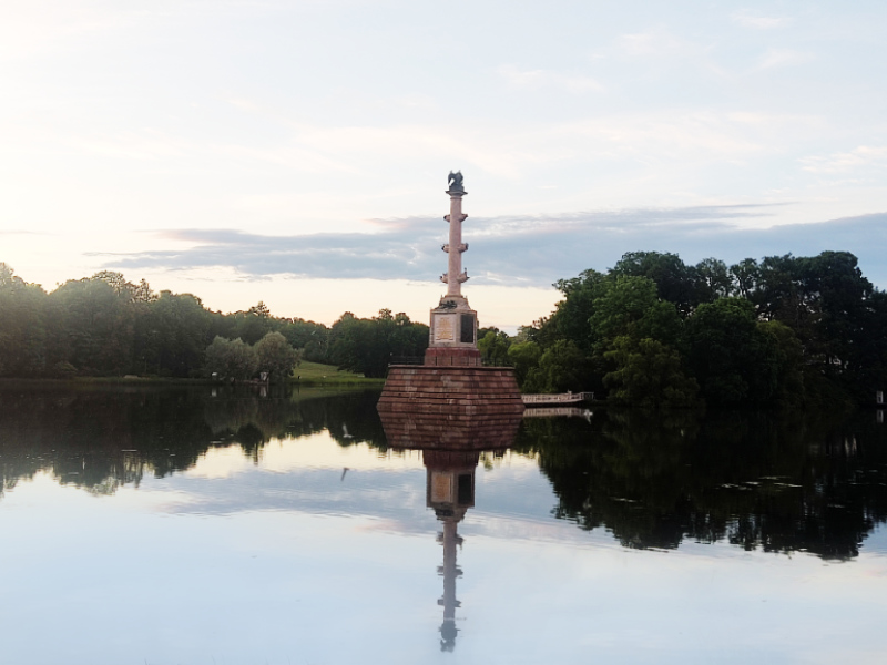 Чесменская колонна в Царском селе