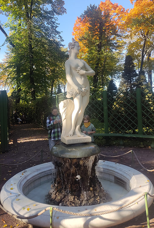 осень в Летнем саду
